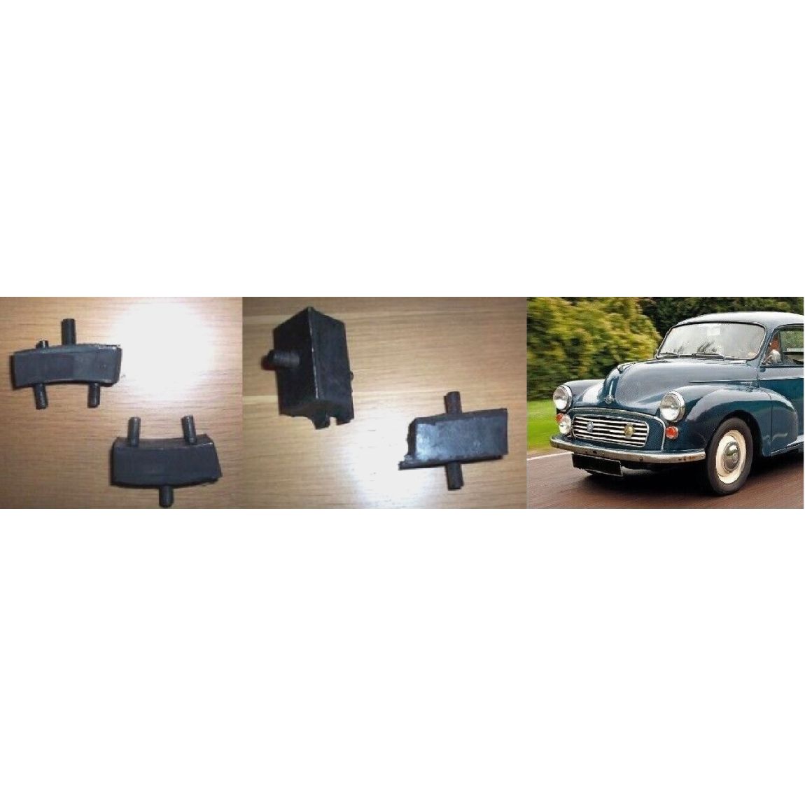 FRONT ENGINE MOUNTS & GEARBOX x4 (Morris Minor) (From 1952- 71)